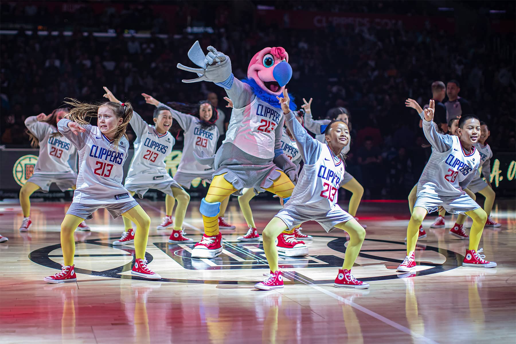 Chuck The Condor Successfully Nailed A BACKFLIP DUNK On His Second Try👏, Chuck The Condor rallies to make his second backflip dunk attempt👏 #NBA  #clippersnation #basketball, By Clippers Nation